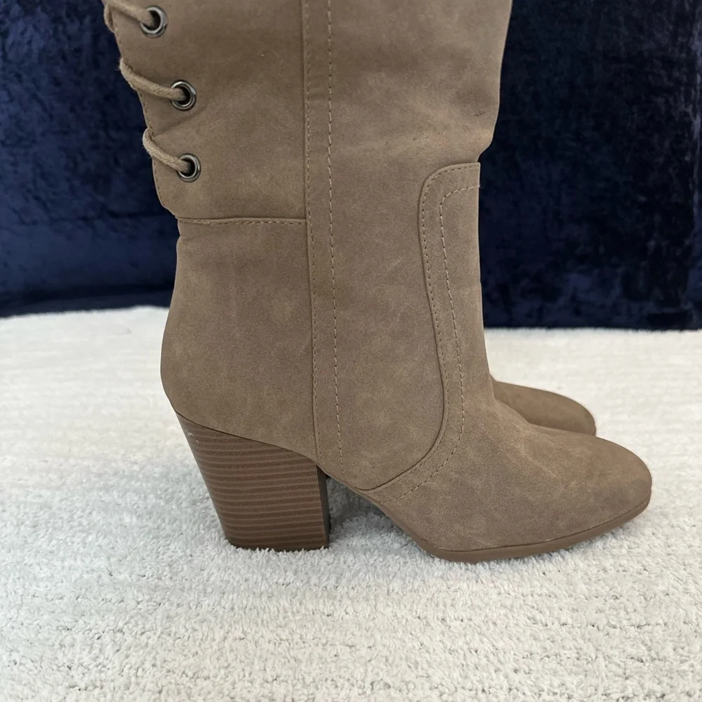 Jasmine Brown Over-the-Knee Boots